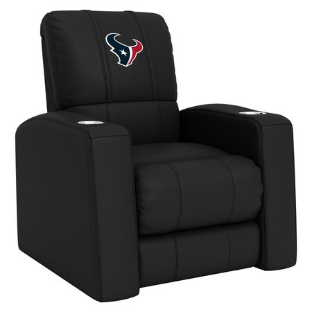 Dreamseat Home Theater Recliner with  Houston Texans Primary Logo XZ418301RHTCDBLK-PSNFL20060
